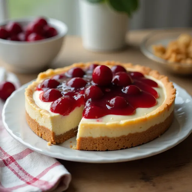 Cherry Cheesecake