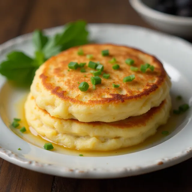Easy Leftover Potato Pancakes