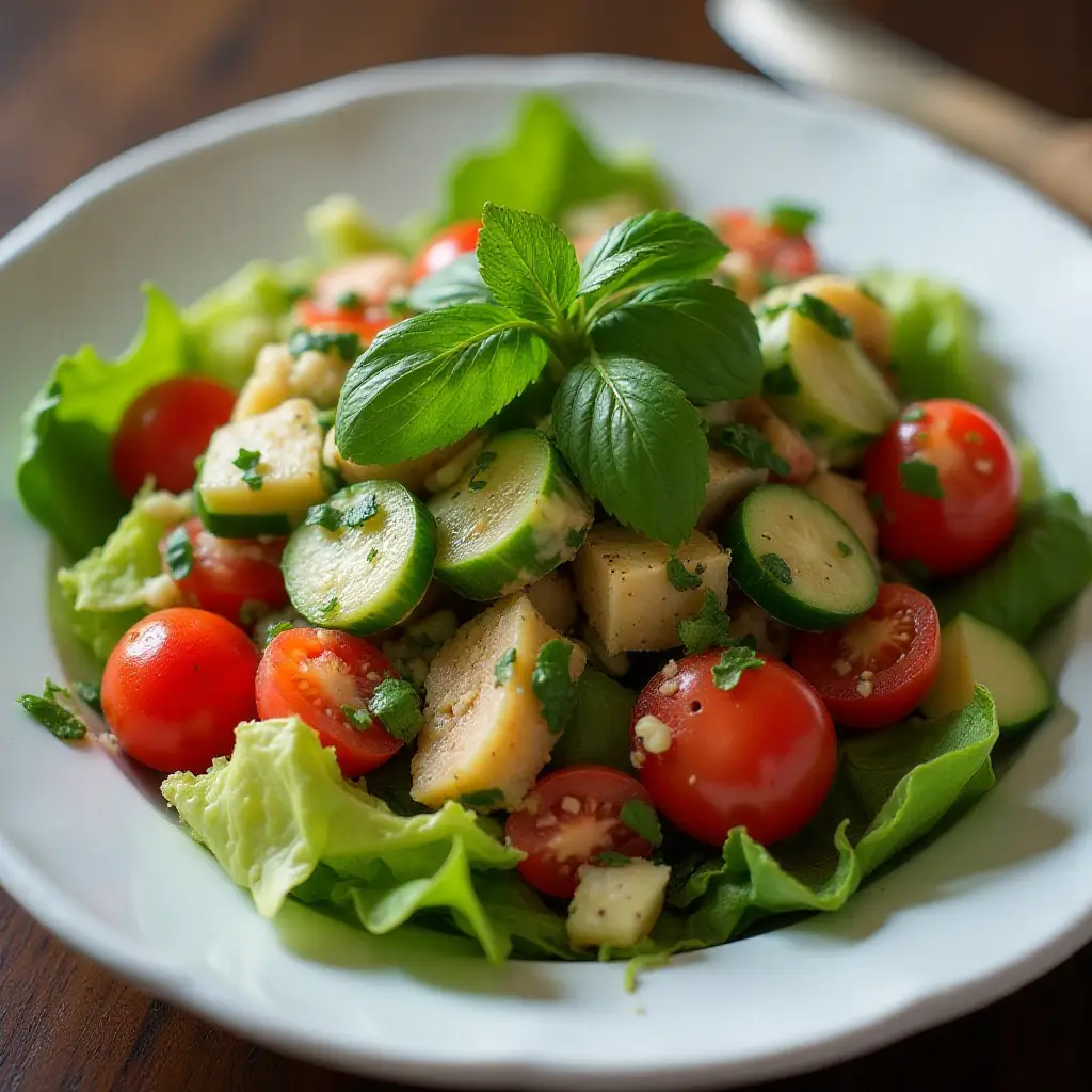 Authentic Lebanese Fattoush