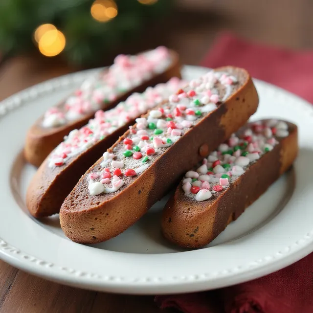 Shorecook's Chocolate Peppermint Biscotti