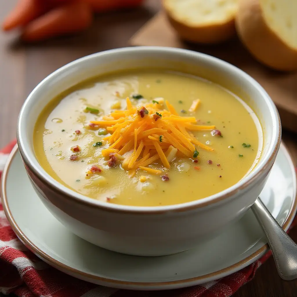 Baked Potato Soup with Rivels
