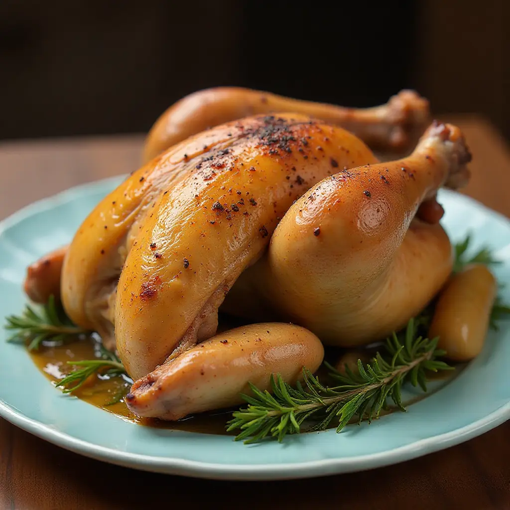 Instant Pot Roasted Whole Chicken
