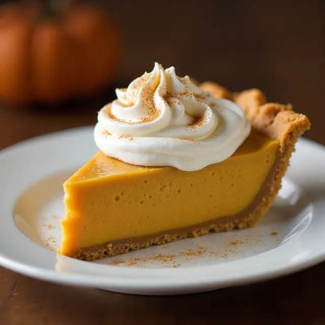 Pumpkin Pudding Pie