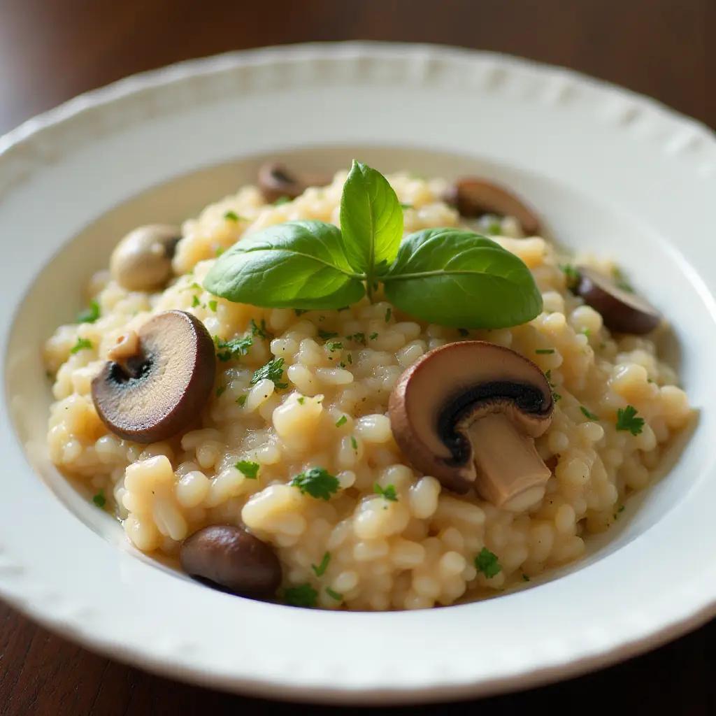 Mushroom Risotto
