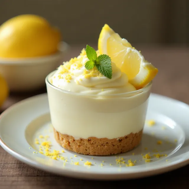 Lemon Cheesecake Mousse