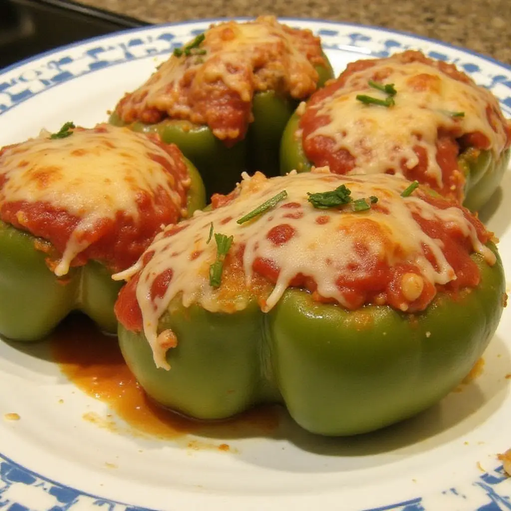 Di's Stuffed Green Peppers