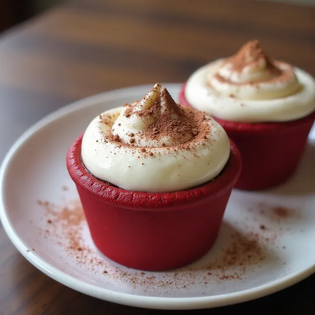 Red Velvet Pots de Crème