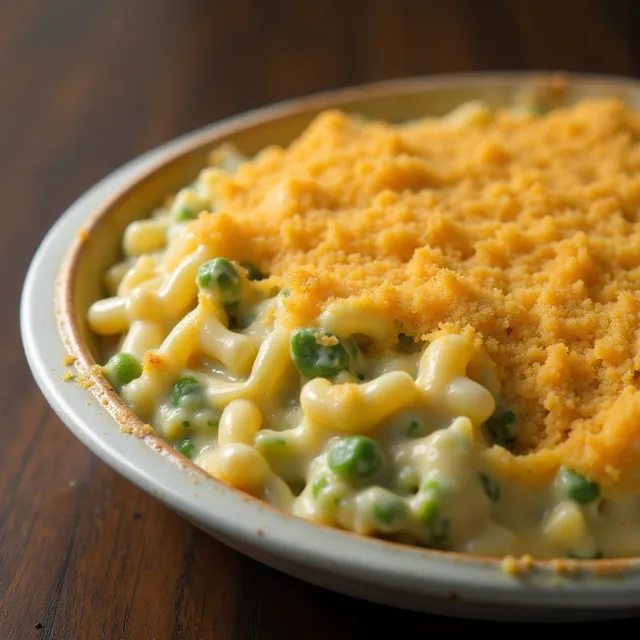 Green Bean Mac and Cheese