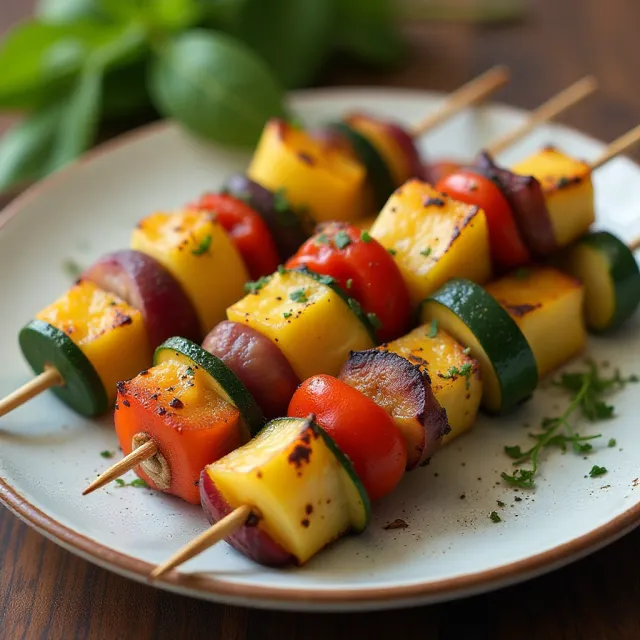 Grilled Veggie Skewers