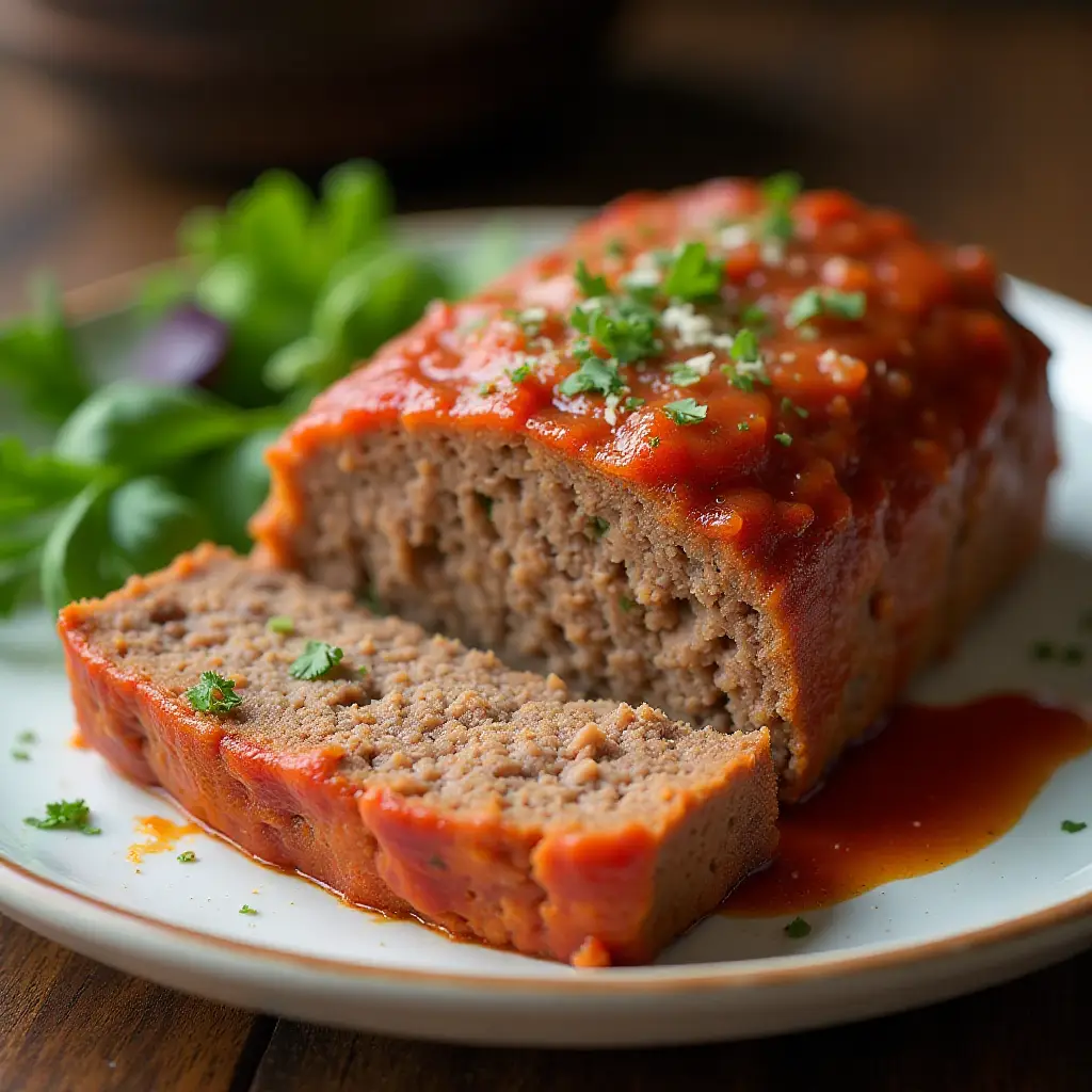 Low-Carb Meatloaf with Pork Rinds