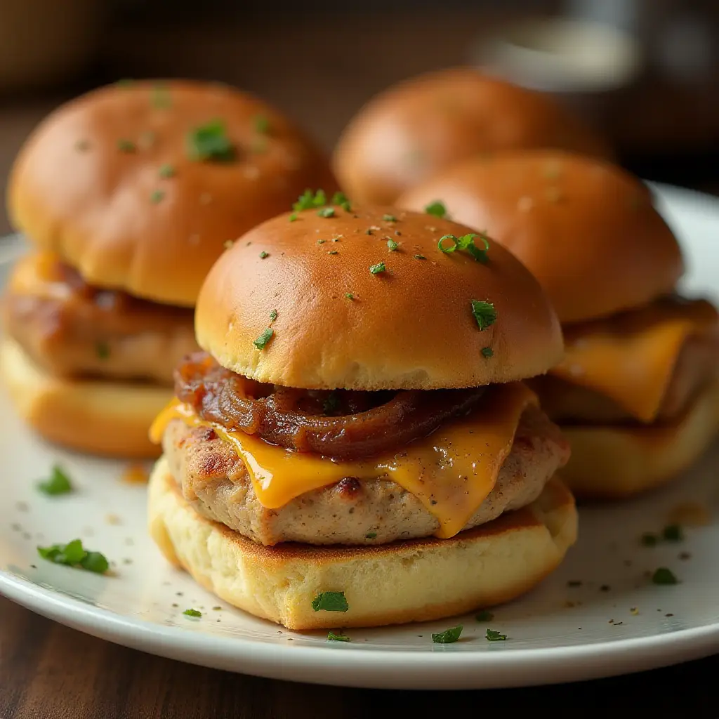 Blackened Chicken Sliders
