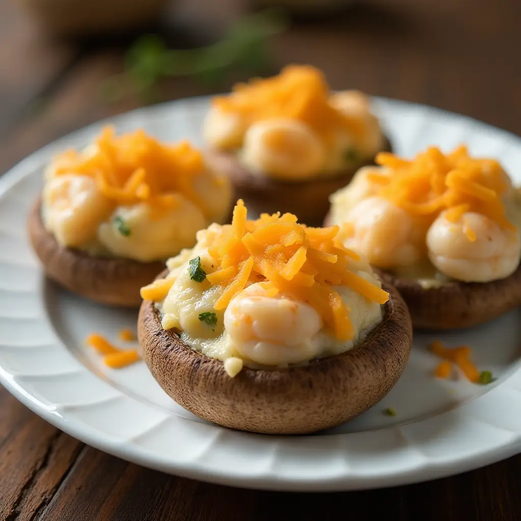 Shrimp Stuffed Mushrooms