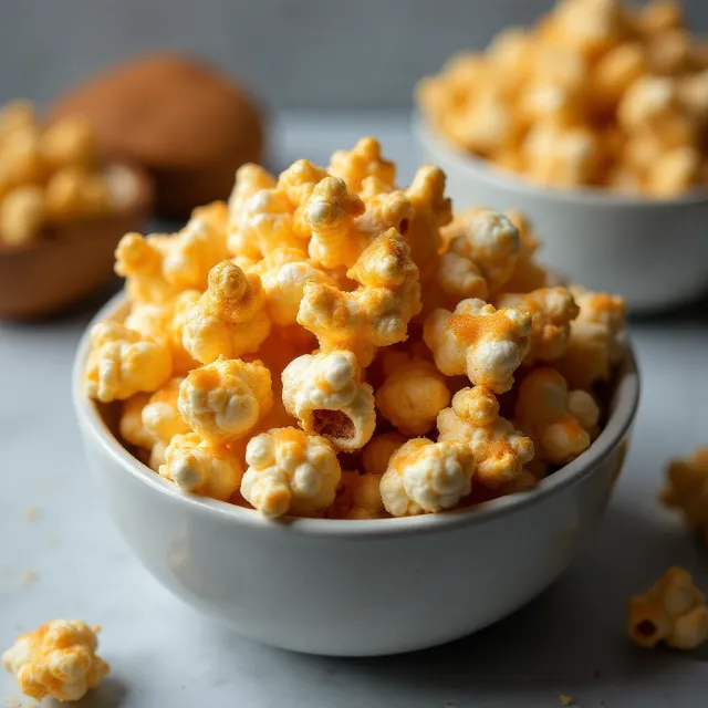 Vegan Caramel Popcorn