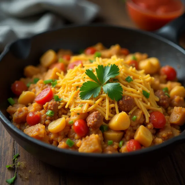Migas con Chorizo