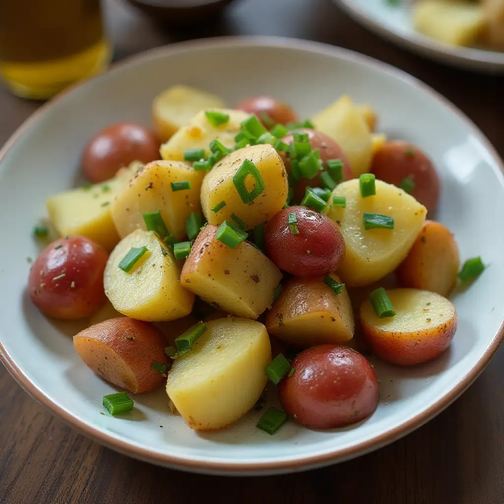 Light and Easy Greek Potato Salad