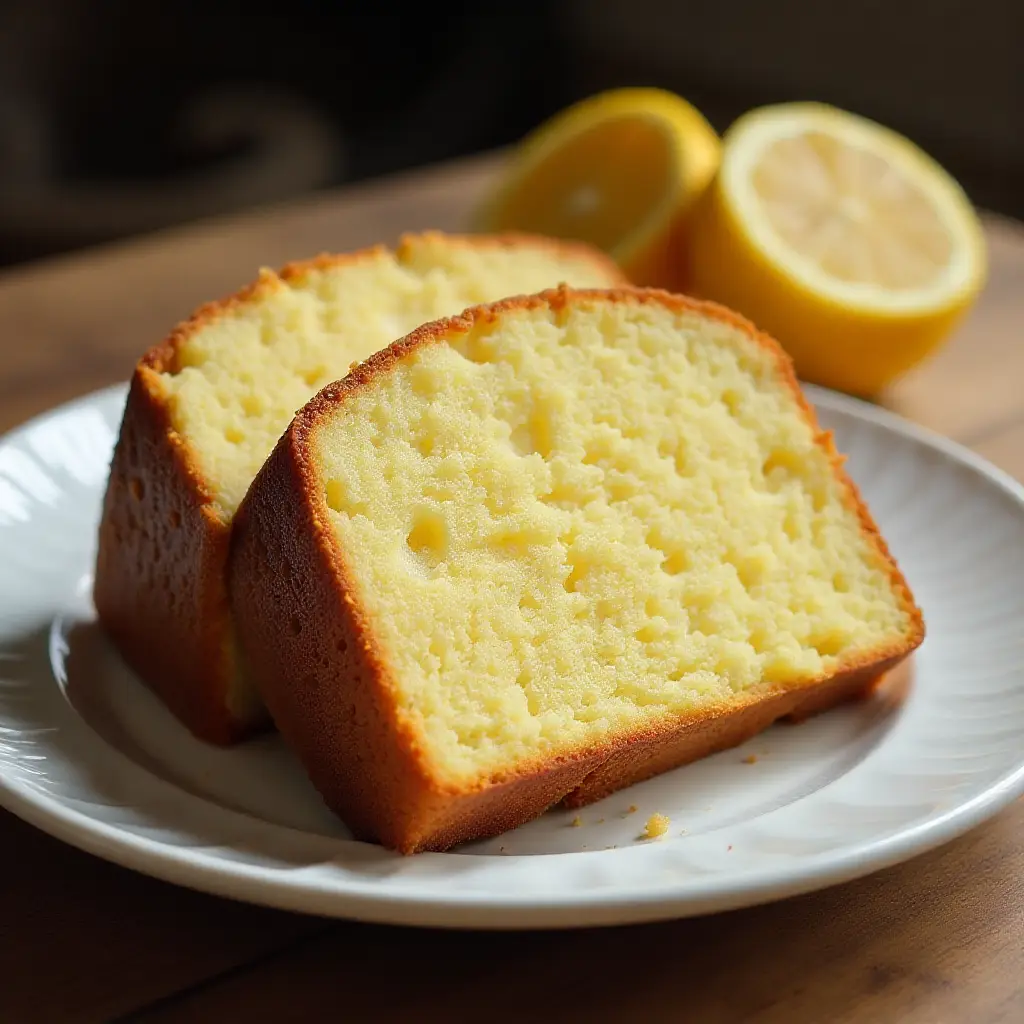 4 Ingredient Lemon Pound Cake