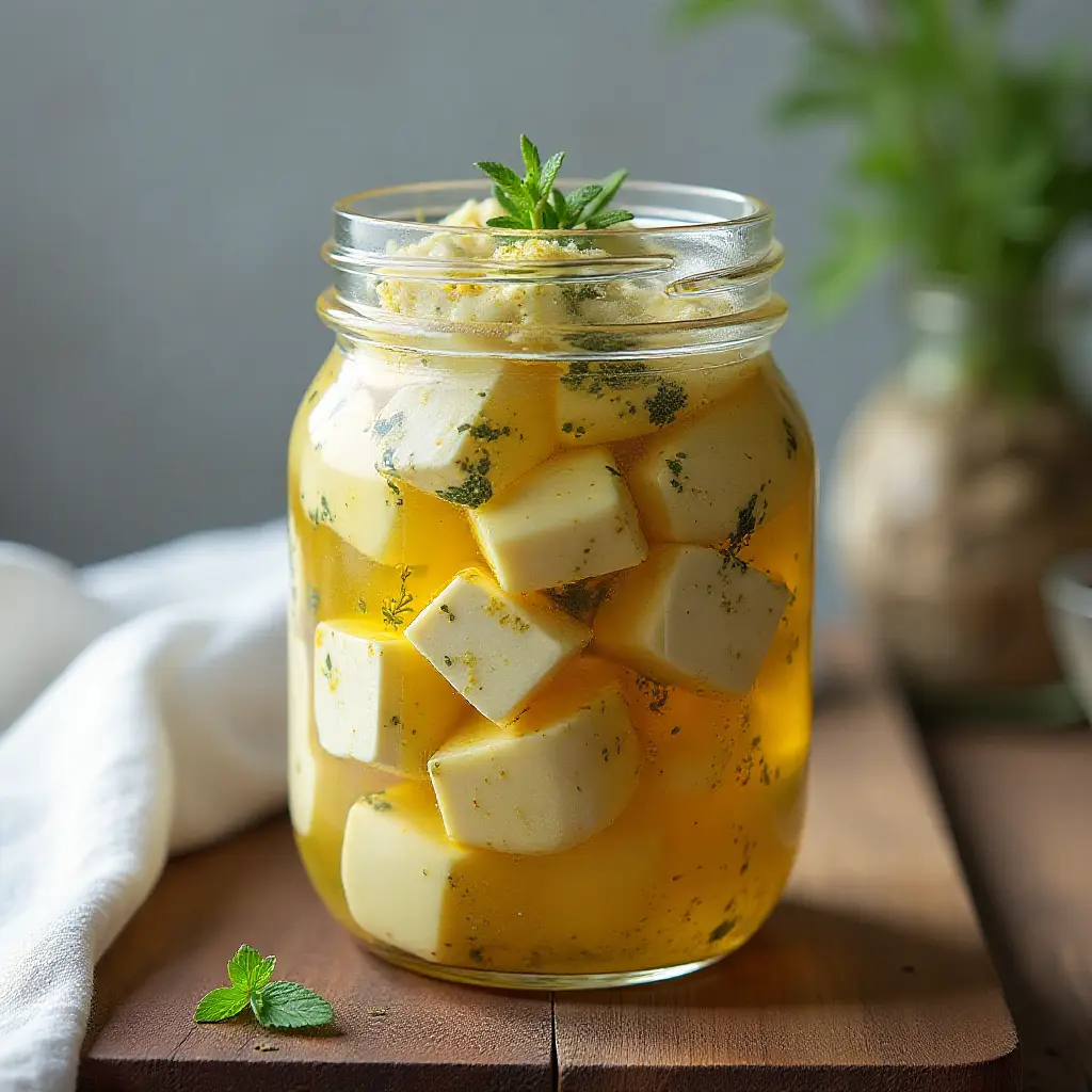 Easy Marinated Feta