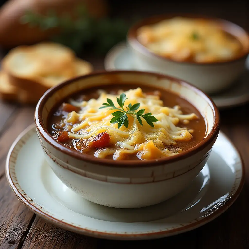 Rich and Simple French Onion Soup