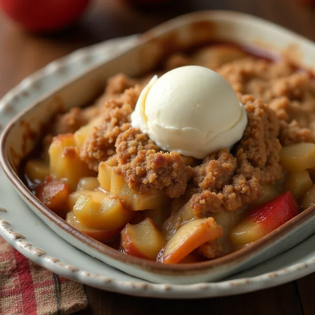 Perfect and Easy Apple Crisp