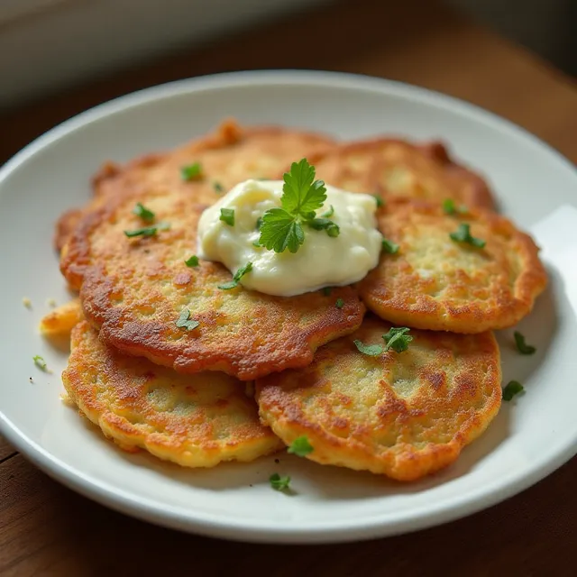 Mom's Potato Latkes