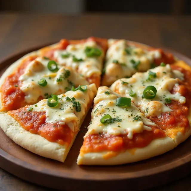 Buffalo-Style Chicken Pizza