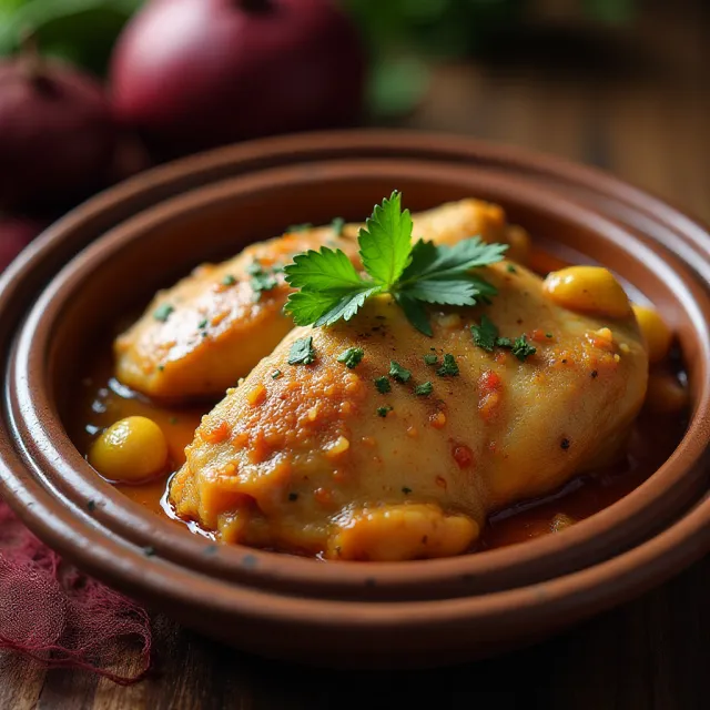 Moroccan Chicken Tagine