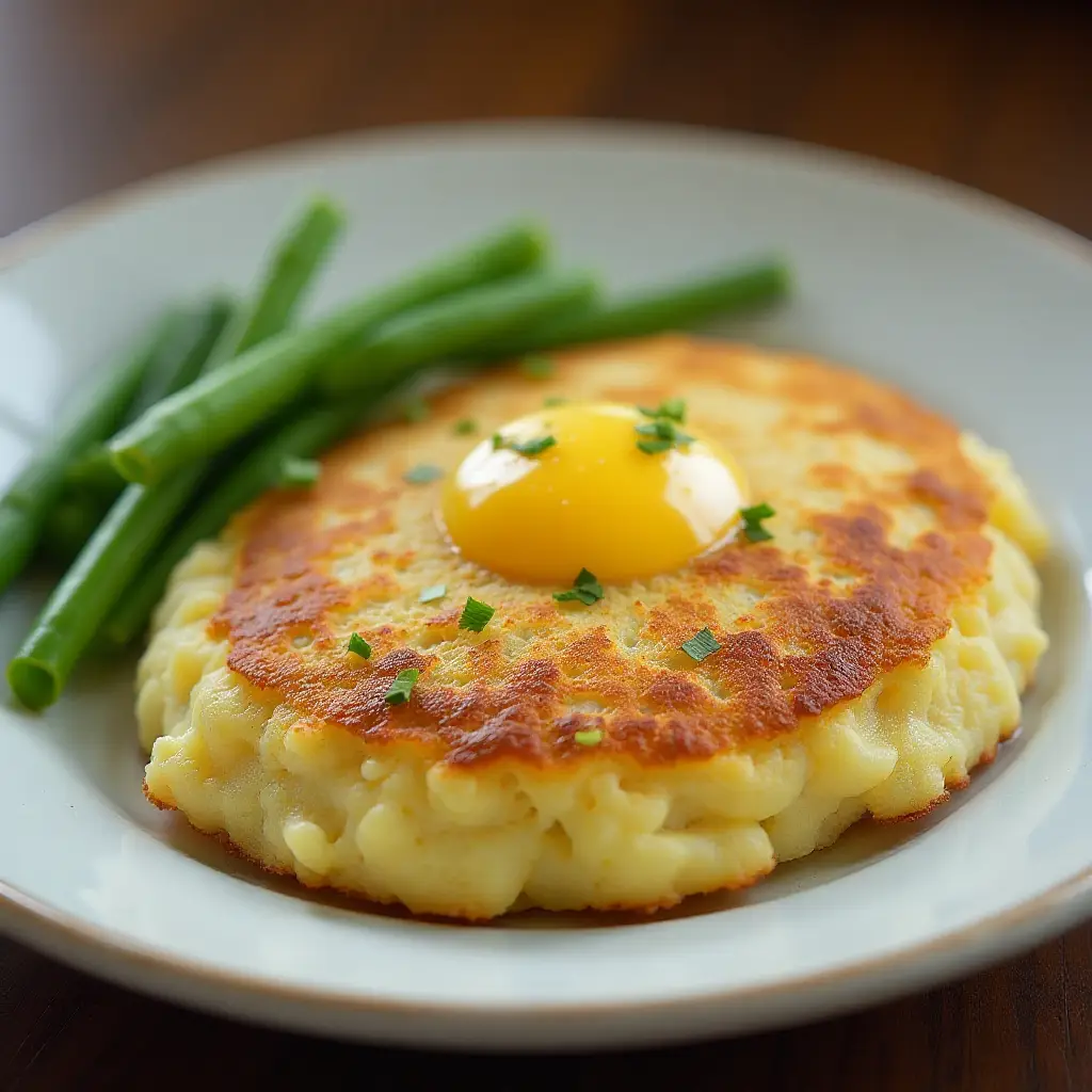 Leftover Mashed Potato Pancakes