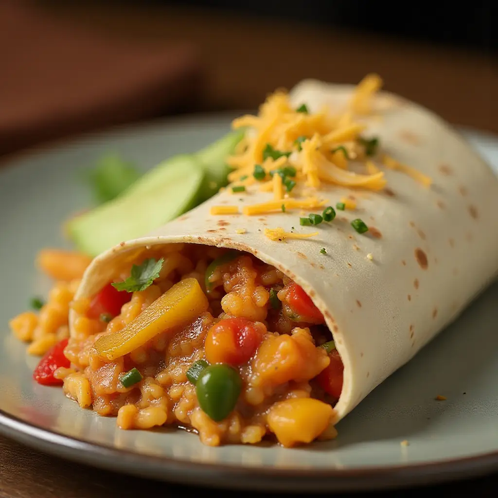 Chicken Fajita Burrito