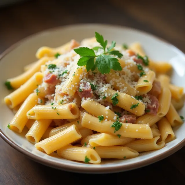 Classic Carbonara with Pancetta