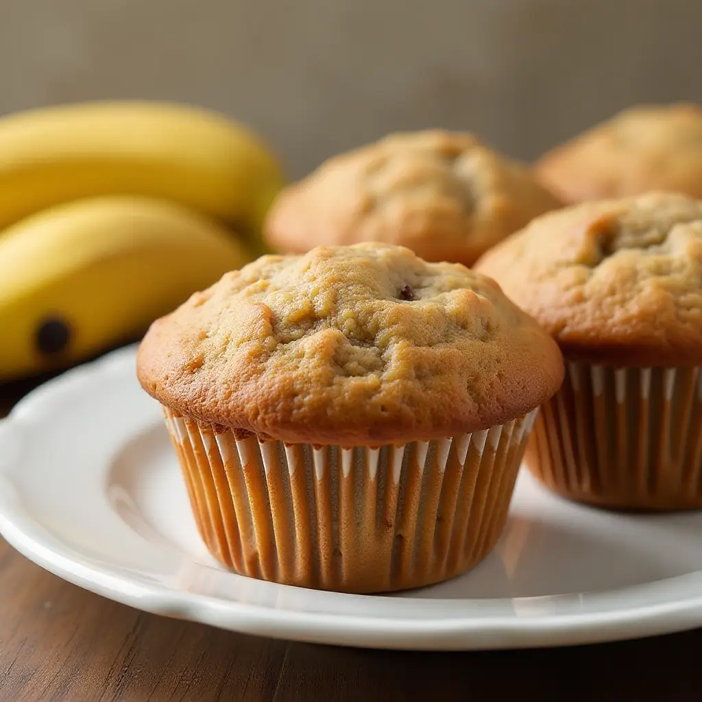 Bright Day Banana Muffins
