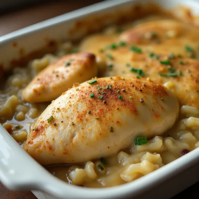 Busy Day Chicken Rice Casserole