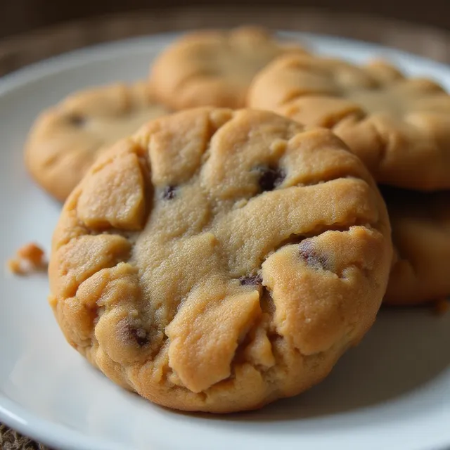 Easy, Chewy Flourless Peanut Butter Cookies