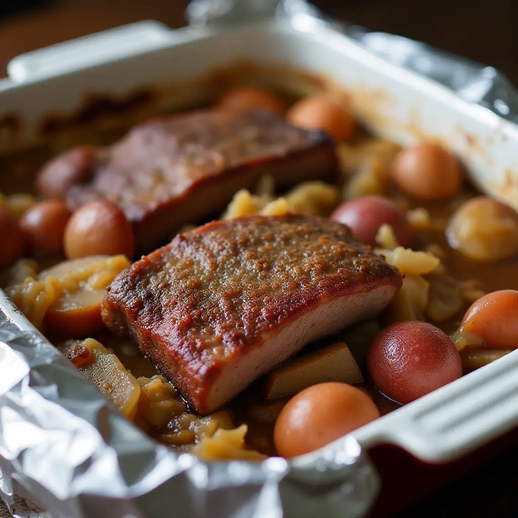 Spareribs and Sauerkraut
