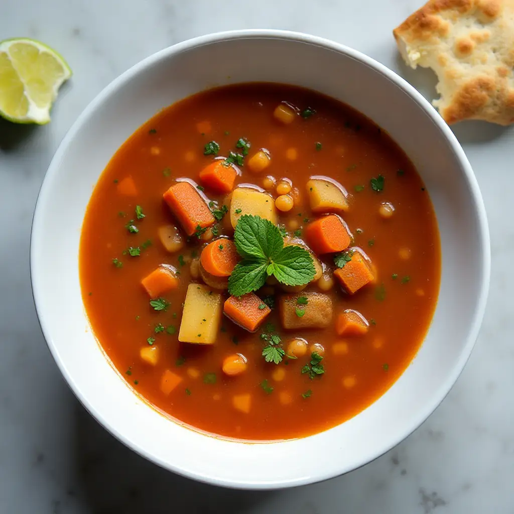 Instant Pot Lebanese Lentil Soup (Shorbat Adas)