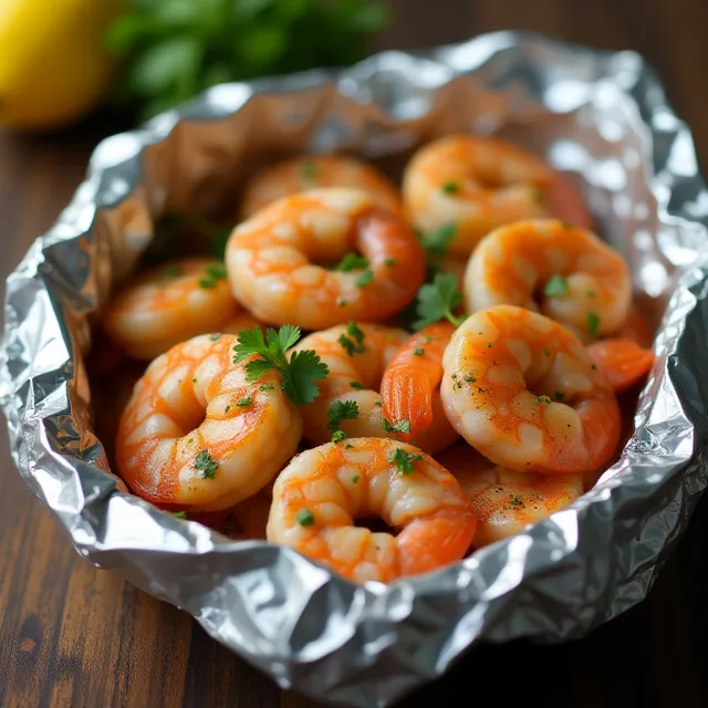 Shrimp Foil Packets
