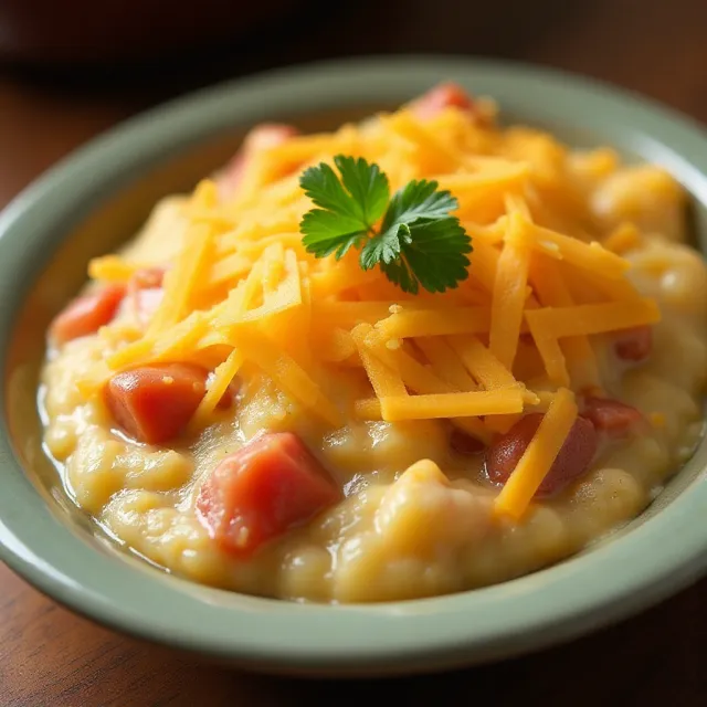 Mrs. Payson's SPAM® and Grits Brunch Casserole
