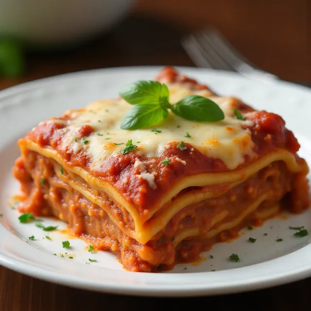 Healthier World's Best Lasagna