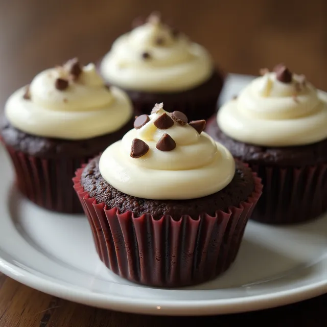 Black Bottom Cupcakes