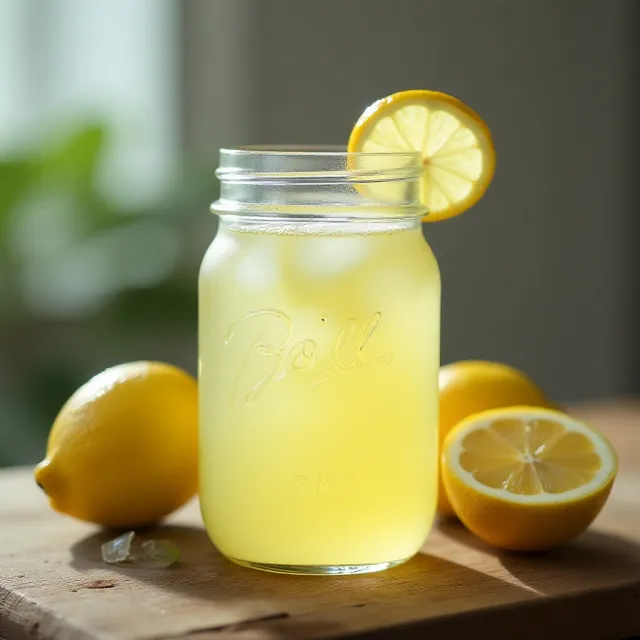 Mason Jar Lemonade