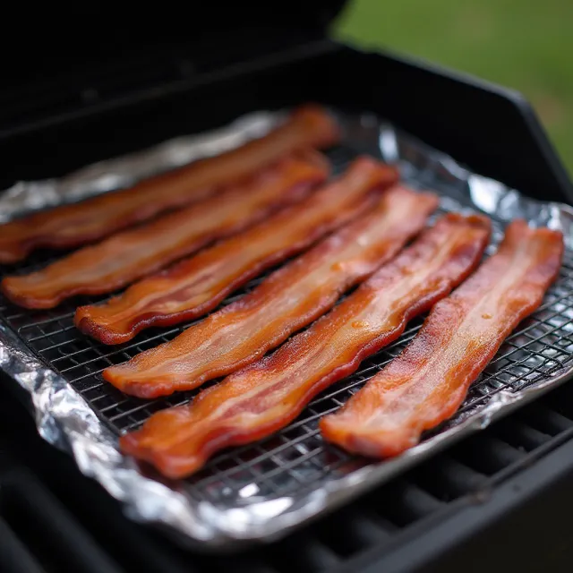 Bacon on the Grill