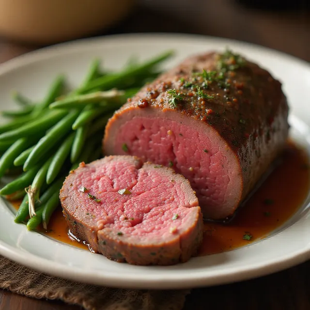 Herbed and Spiced Roasted Beef Tenderloin