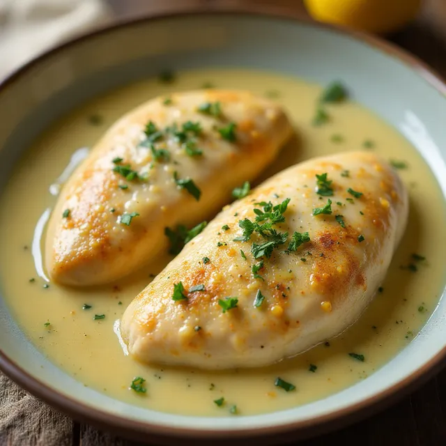 Creamy Lemon Parmesan Chicken