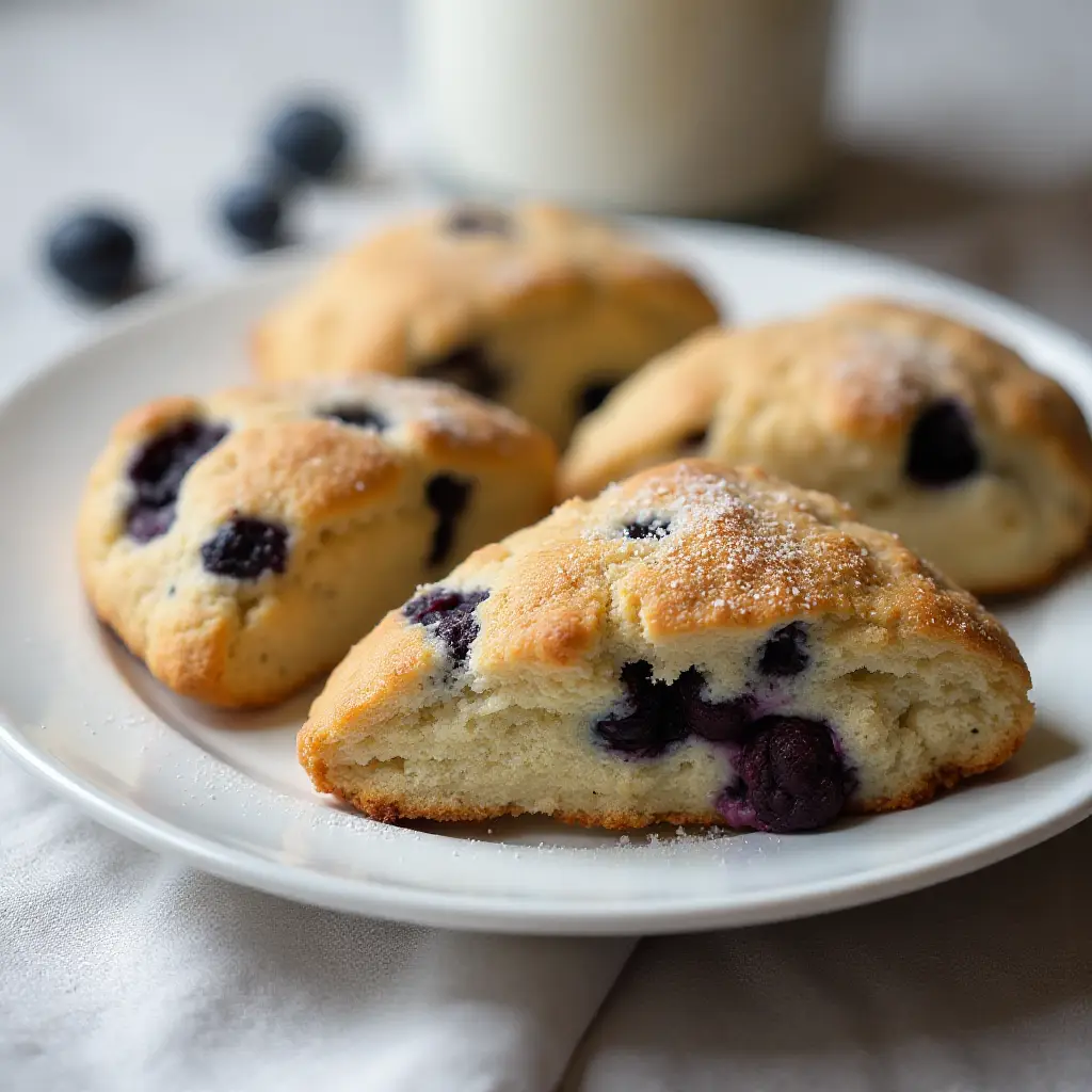 Frozen Blueberry Scones