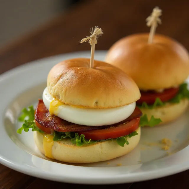 BLT Egg Sliders