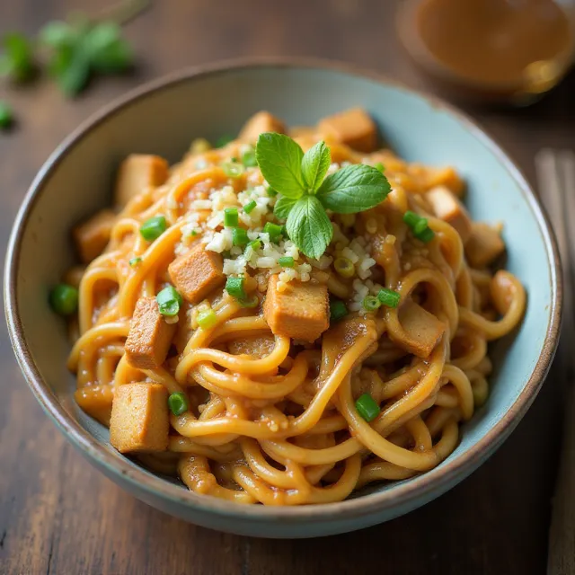 Shirataki Meatless Meat Pad Thai