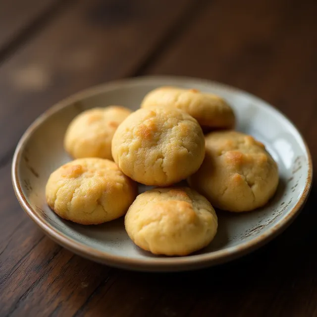 Chinese-Style Peanut Cookie