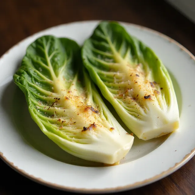 Grilled Hearts of Romaine