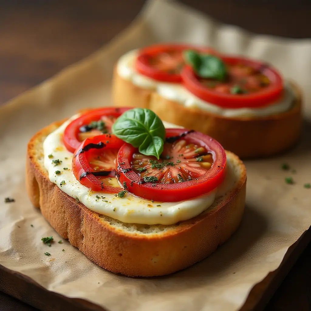 Caprese Garlic Bread