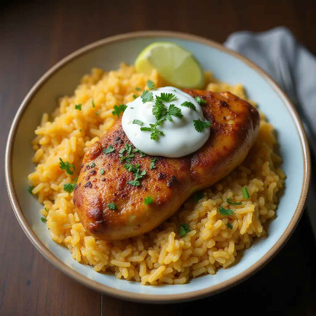 Halal Cart Chicken and Rice
