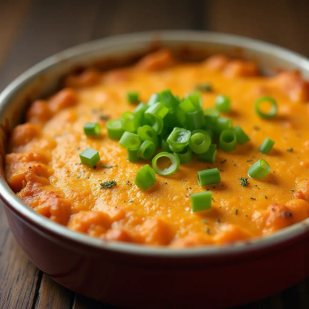 Baked Buffalo Chicken Dip